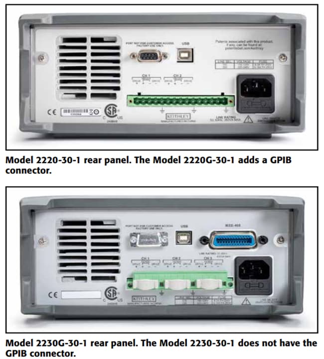 Keithley 2230G-30-1 3Ch Power Supply with GPIB Interface
